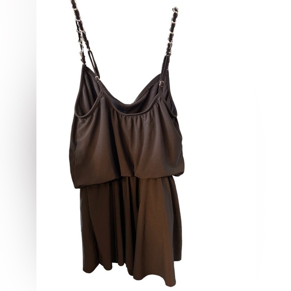 Aqua Green Keyhole Romper‎ size small - Picture 3 of 6